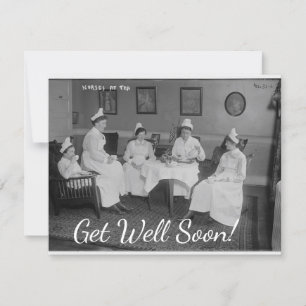 Soyez En Bonne Santé Bientôt Carte De Salutation D