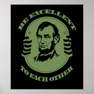 Soyez Excellent Poster