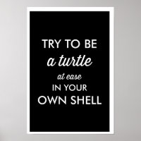 SOYEZ FACILE DANS VOTRE PROPRE POSTER SHELL