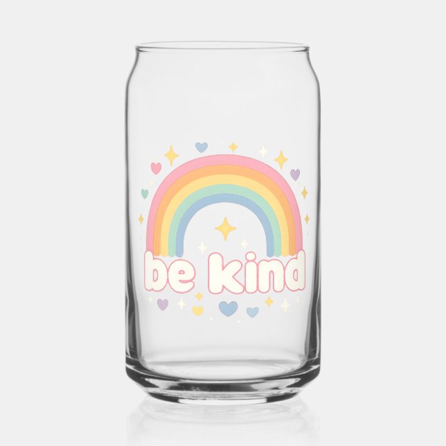 Soyez Gentil – Arc-en-ciel Pastel Positivité (Recto)