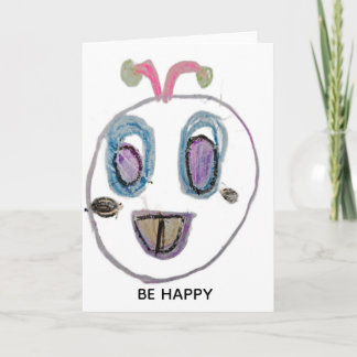 SOYEZ HEUREUX CARTE
