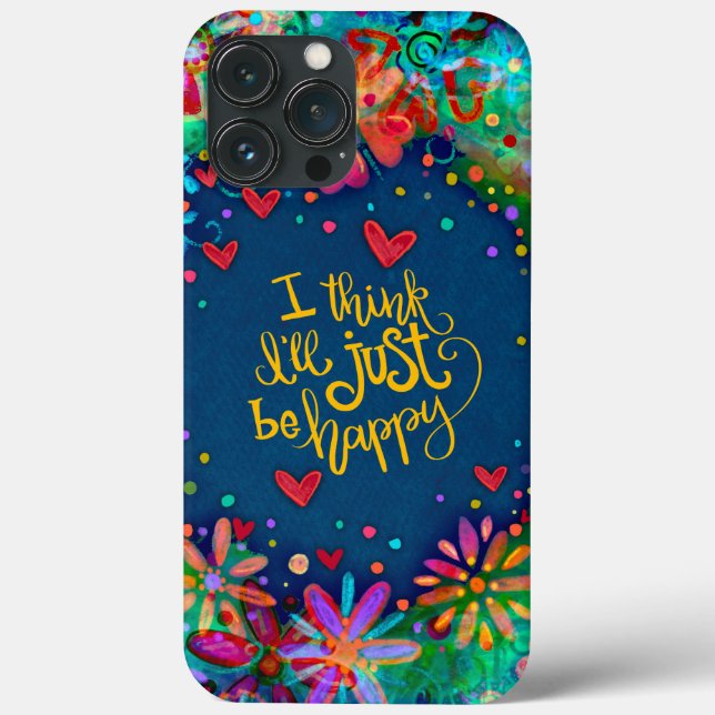 Soyez heureux coque iphone de l'inspiritisme des c (Verso)