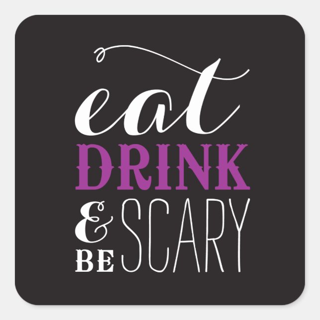 SOYEZ INQUIET | STICKERS HALLOWEEN (Devant)