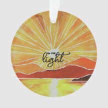 Soyez La Lumière 'Matthieu 5:14'.