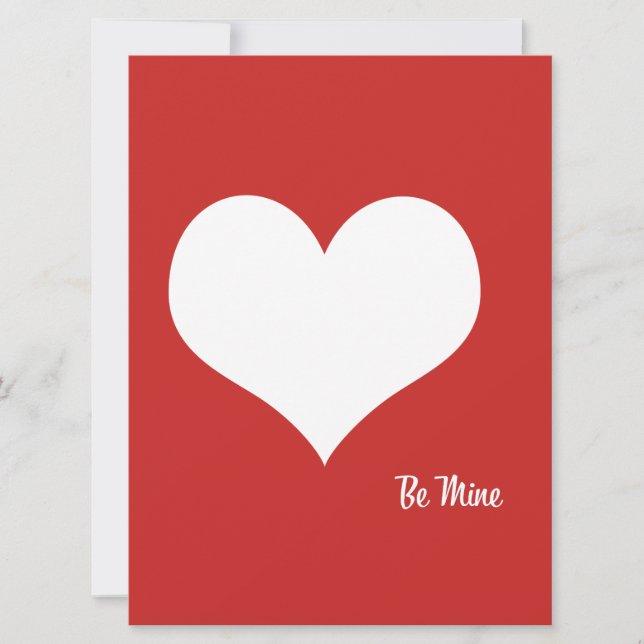 Soyez le géant de la mine Carte Saint-Valentin (Devant)