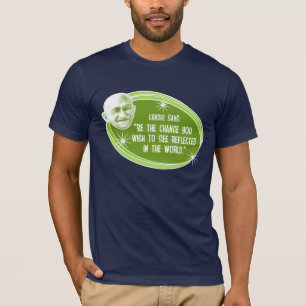 Soyez le T-shirt de citation de Gandhi de
