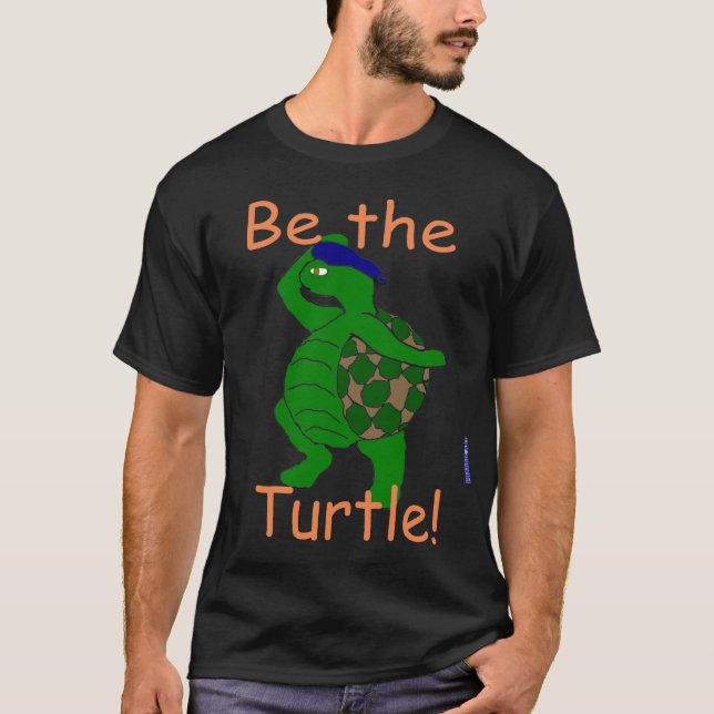 Soyez le T-shirt de tortue (Devant)