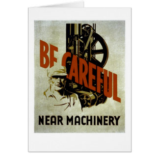 Soyez les machines proches soigneuses - l'affiche