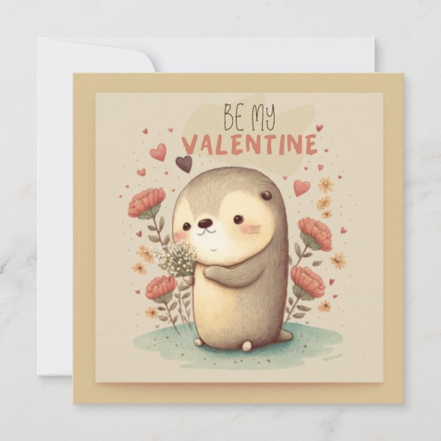 Soyez ma carte personnalisée Valentine (Devant)