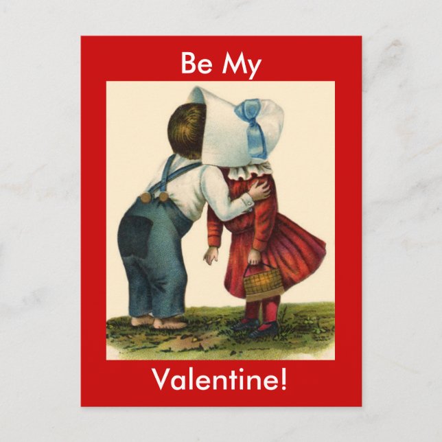 Soyez ma carte postale Valentine (Devant)