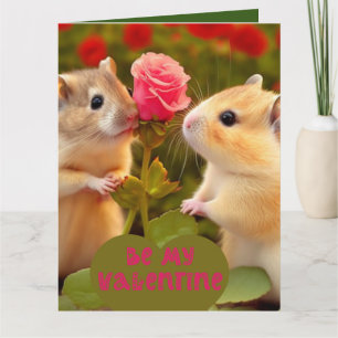 Soyez ma carte Valentine