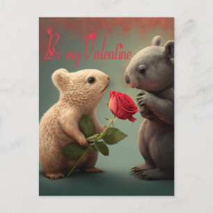 Soyez ma carte Valentine