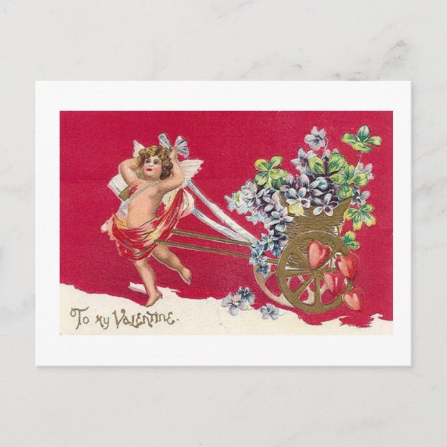 Soyez ma carte Valentine à l'ancienne (Devant)