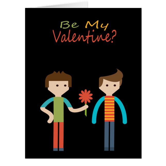 Soyez Mon Thème Gay Valentine (Devant)