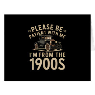 Soyez patient avec moi Je suis de la Vinta des ann
