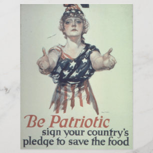 Soyez patriotique Papier à scandale