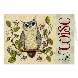 Soyez sage - carte