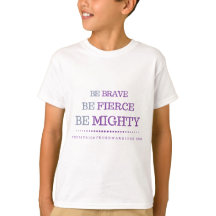 Soyez T-shirt courageux de la jeunesse