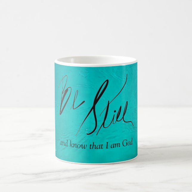 Soyez toujours et sachez que je suis tasse de Teal (Centre)