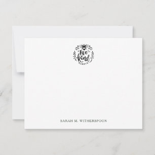 Soyez toujours gentil Carte de note