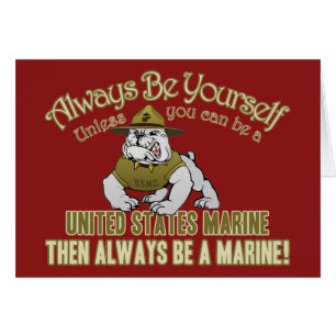 Soyez toujours une marine