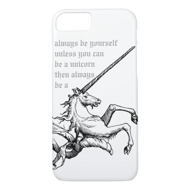 Soyez un Coque de la licorne CC0228 iPhone 5 (Dos)