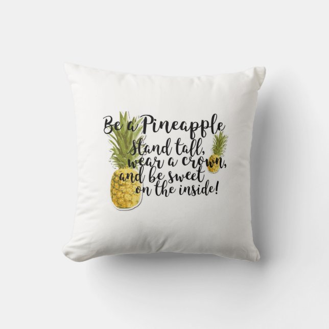 Soyez un Coussin d'ananas (Recto)