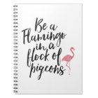 Soyez un Flamant rose - journal inspiré