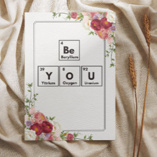 Soyez votre carte de table périodique