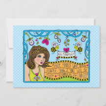 Soyez votre carte plat 7"x5"