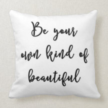 Soyez votre propre genre de beau coussin