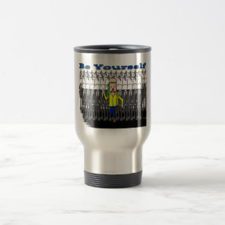 Soyez vous-même tasse de voyage