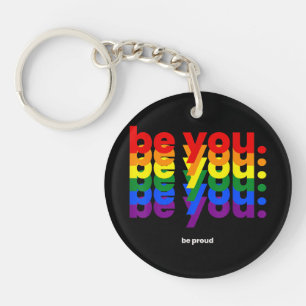 Soyez vous soyez fier LGBTQ Fierté Arc-en-ciel Les