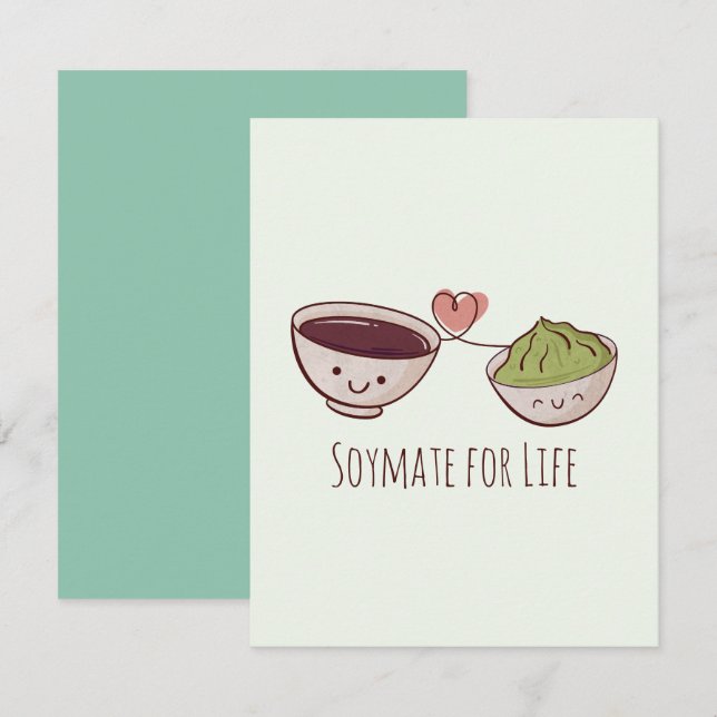 Soymate for Life Note Card (Front/Back)