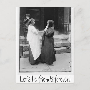 Soyons amis pour toujours Carte postale