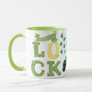 Soyons verts" Chance Mug de la Saint-Patrick