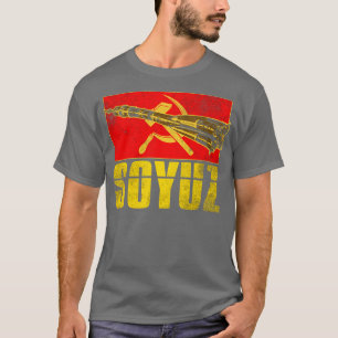Soyuz Rocket Soviet Union 4 T-Shirt
