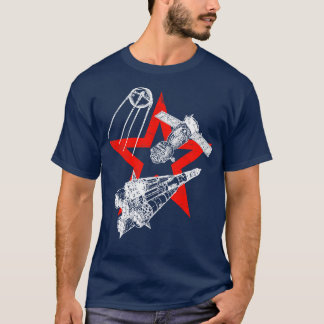 Soyuz rocket Soyuz spacecraft Sputnik satellite T-Shirt