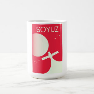 Soyuz Space Art poster Magic Mug