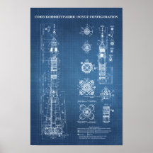 Soyuz Spacecraft Blueprint