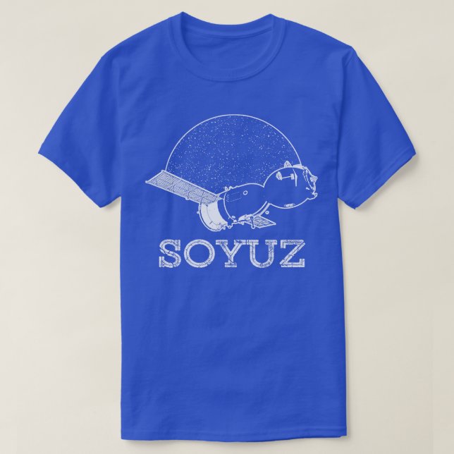 Soyuz Spacecraft Soviet Union Russia 11 T-Shirt (Design Front)