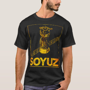 Soyuz Spacecraft Soviet Union Space 3 T-Shirt