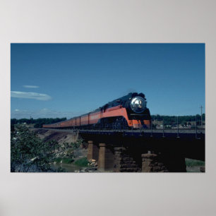 SP "Daylight" train, led by 4-8-4 Poster