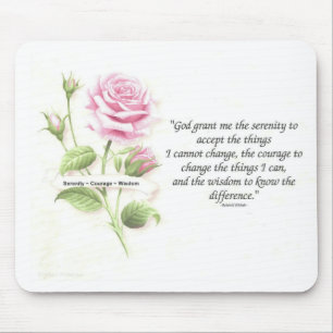 SP Pink Rose Mousepad