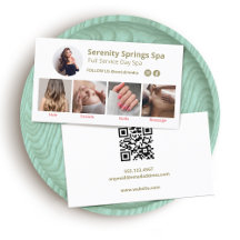 Spa 4 Photo Social Media QR Code