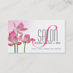 Spa and Massage Business Card Template