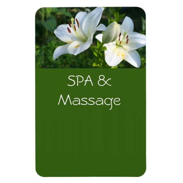 SPA and massage Magnet (Vertical)