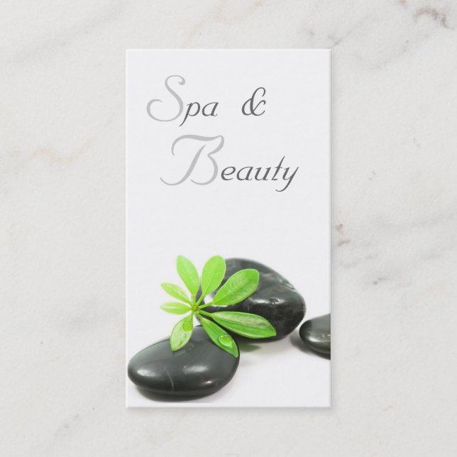 Spa&Beauty Business Card (Front)