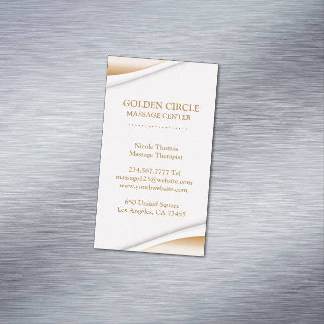 Spa Beauty Magnetic Business Card (In Situ)