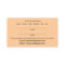 Spa beauty massage wellness Salon Business Card